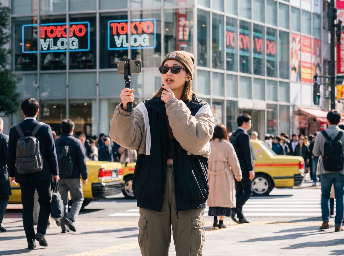 韩漫城市街拍短视频